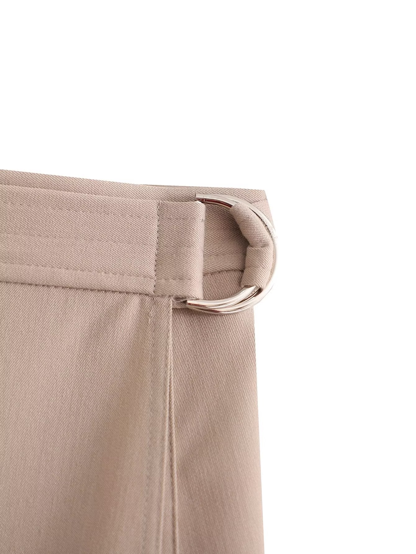 Midi Skirt A Line Skirt Artistic Lady Skirt Women Spring Work Clothes