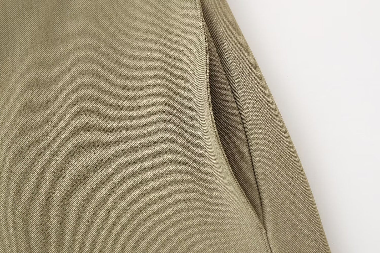 Summer Women Clothing Linen Blended Top Casual Trousers