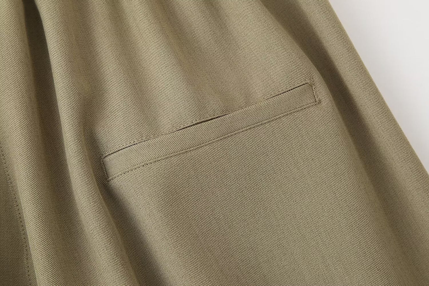 Summer Women Clothing Linen Blended Top Casual Trousers
