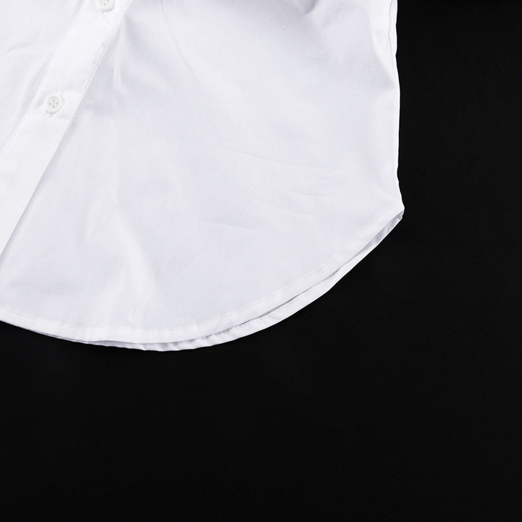Women Shirts Autumn Pure Cottons Matching Long Sleeve Collared Casual.