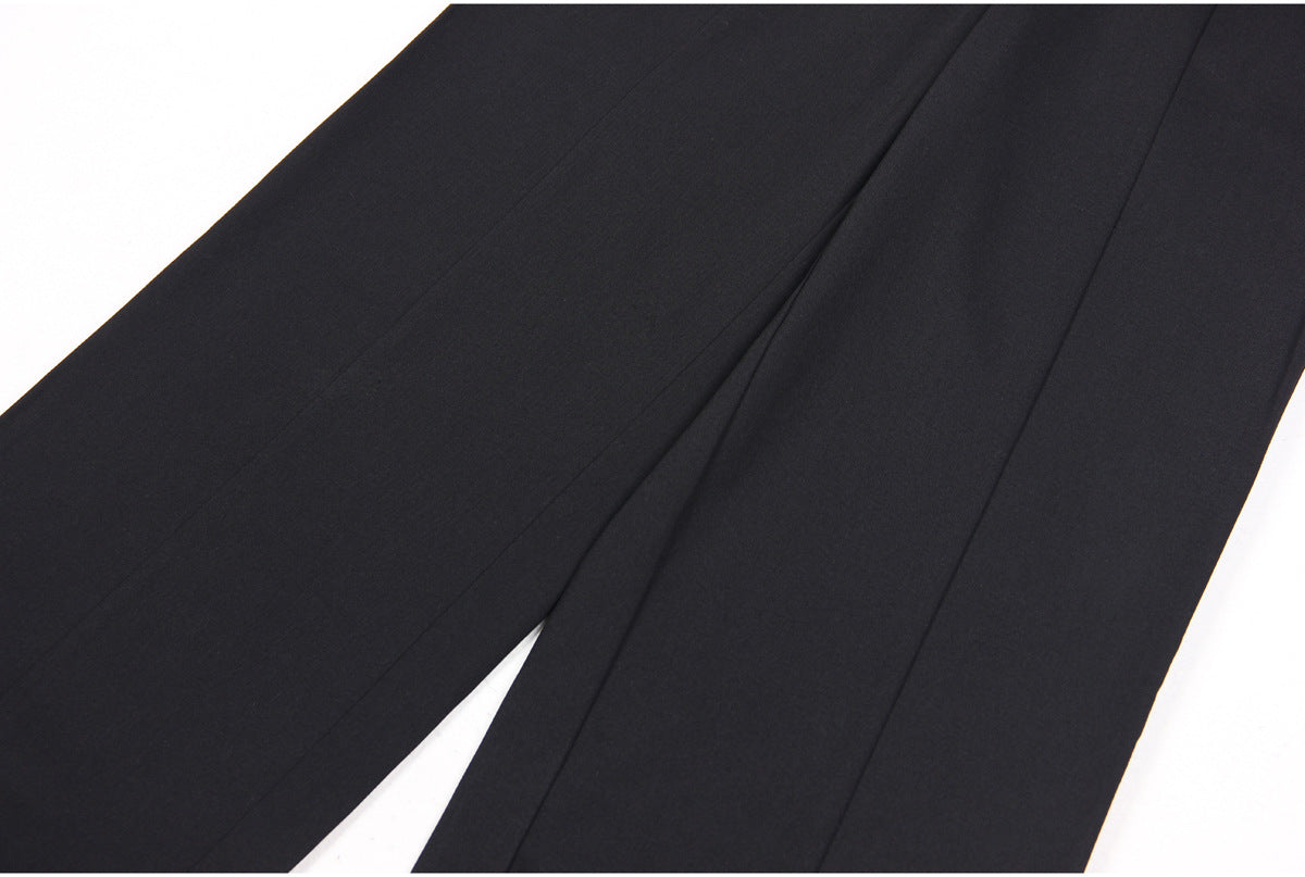 Baggy Straight Trousers