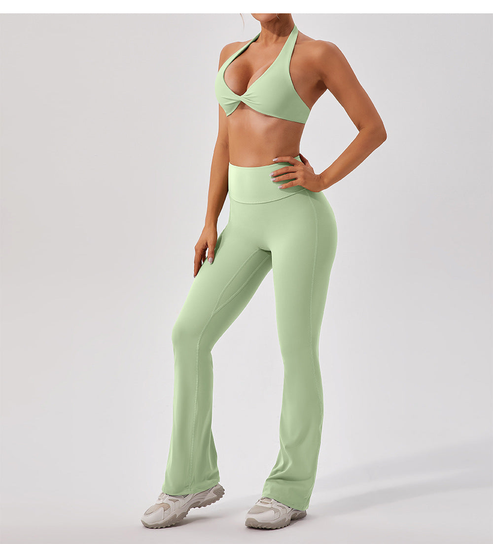 yoga bell-bottom pants