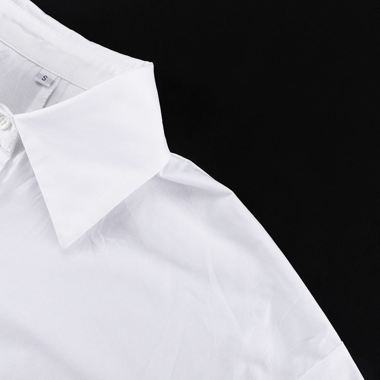 Women Shirts Autumn Pure Cottons Matching Long Sleeve Collared Casual.
