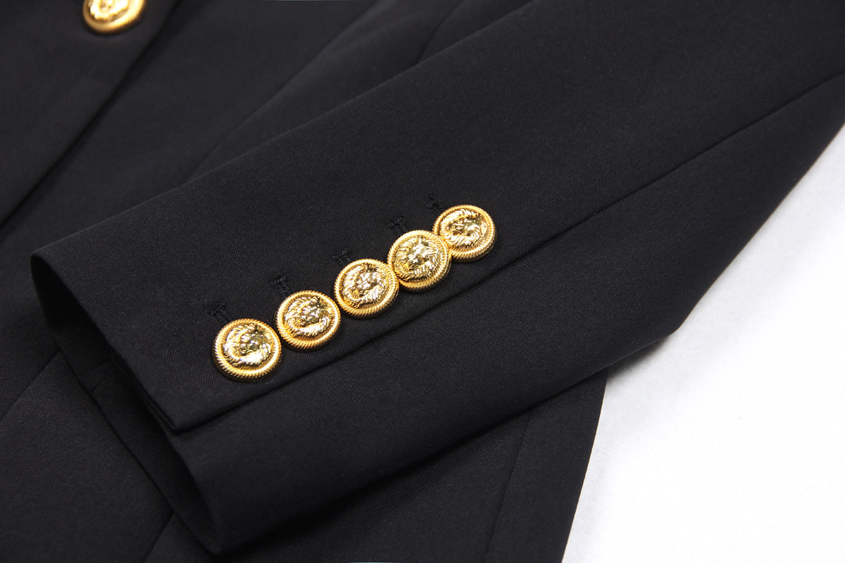 Spring Autumn High Solid Color Long Sleeve Slim Fit Office Ladies Business Dress Women