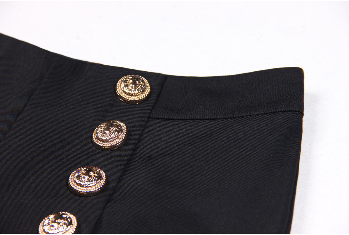 Baggy Straight Trousers