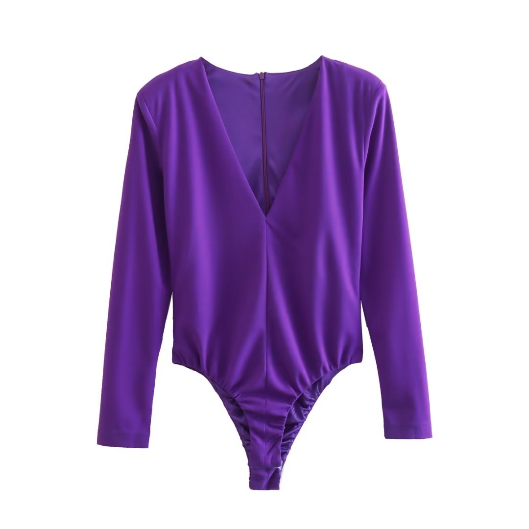 Plunge bodysuit