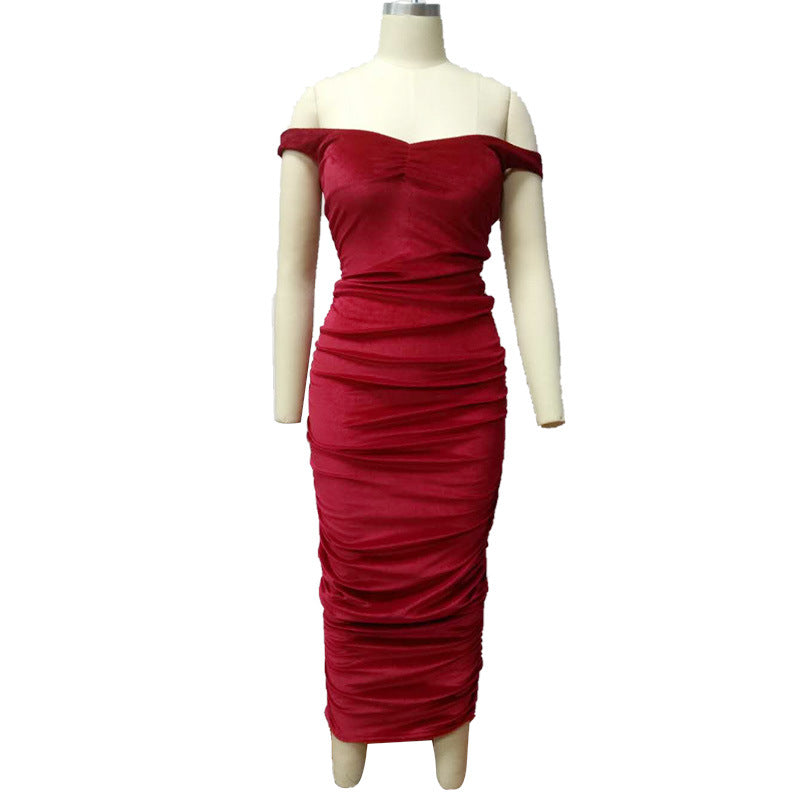 Summer Pleated Dress Sexy