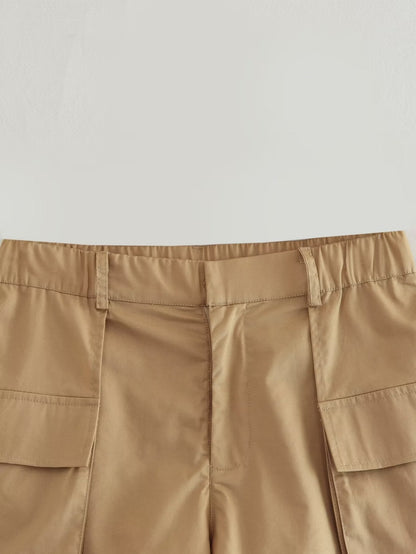 Pantskirt  Summer Pocket short Pantskirt for women