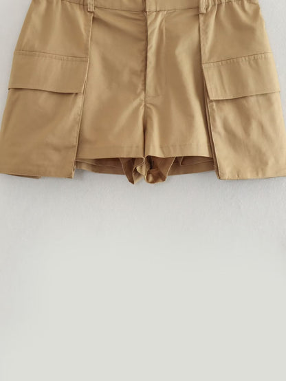 Pantskirt  Summer Pocket short Pantskirt for women