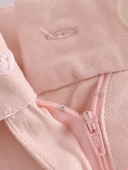 Short Blazer Summer Women Linen Blend High Waist Straight Leg PantsSum