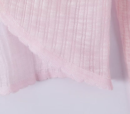 Sun Protection Knit Cardigan
