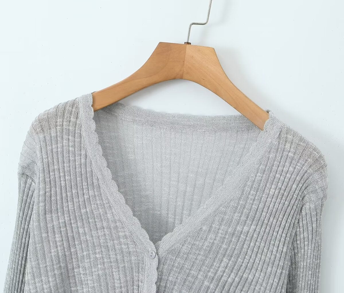 Sunscreen Cardigan Short Outer Shawl Coat with Suspender Thin Top