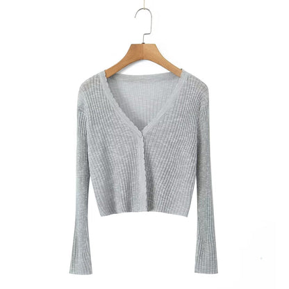 Sunscreen Cardigan Short Outer Shawl Coat with Suspender Thin Top