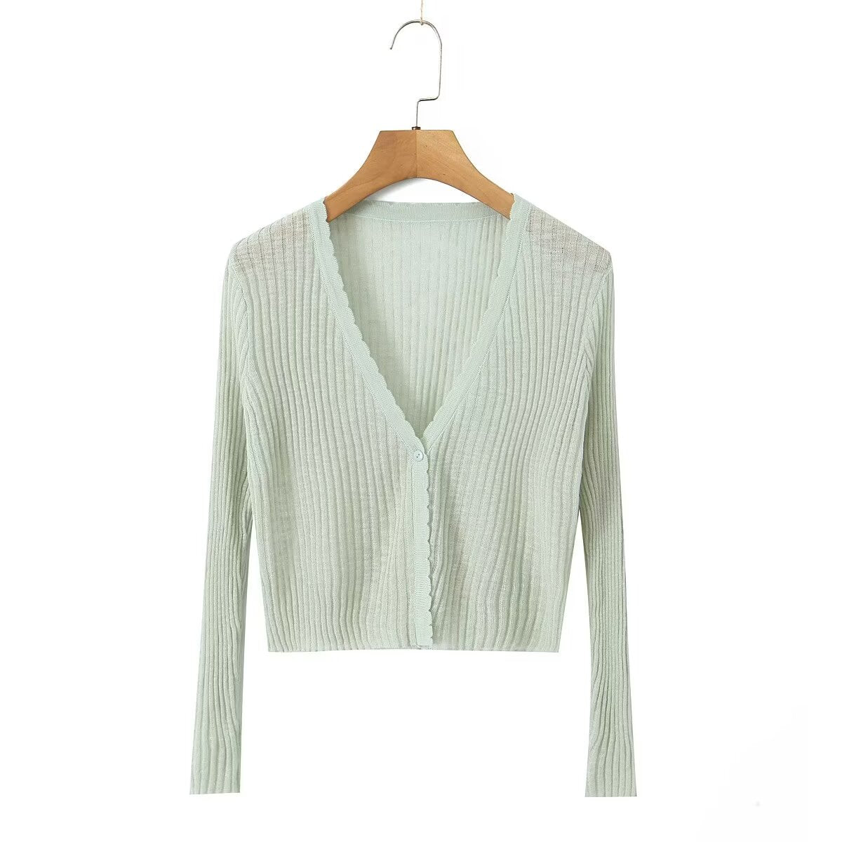 Sunscreen Cardigan Short Outer Shawl Coat with Suspender Thin Top