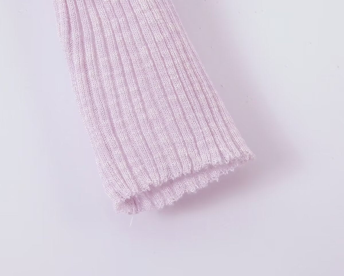 button knitted cardigan