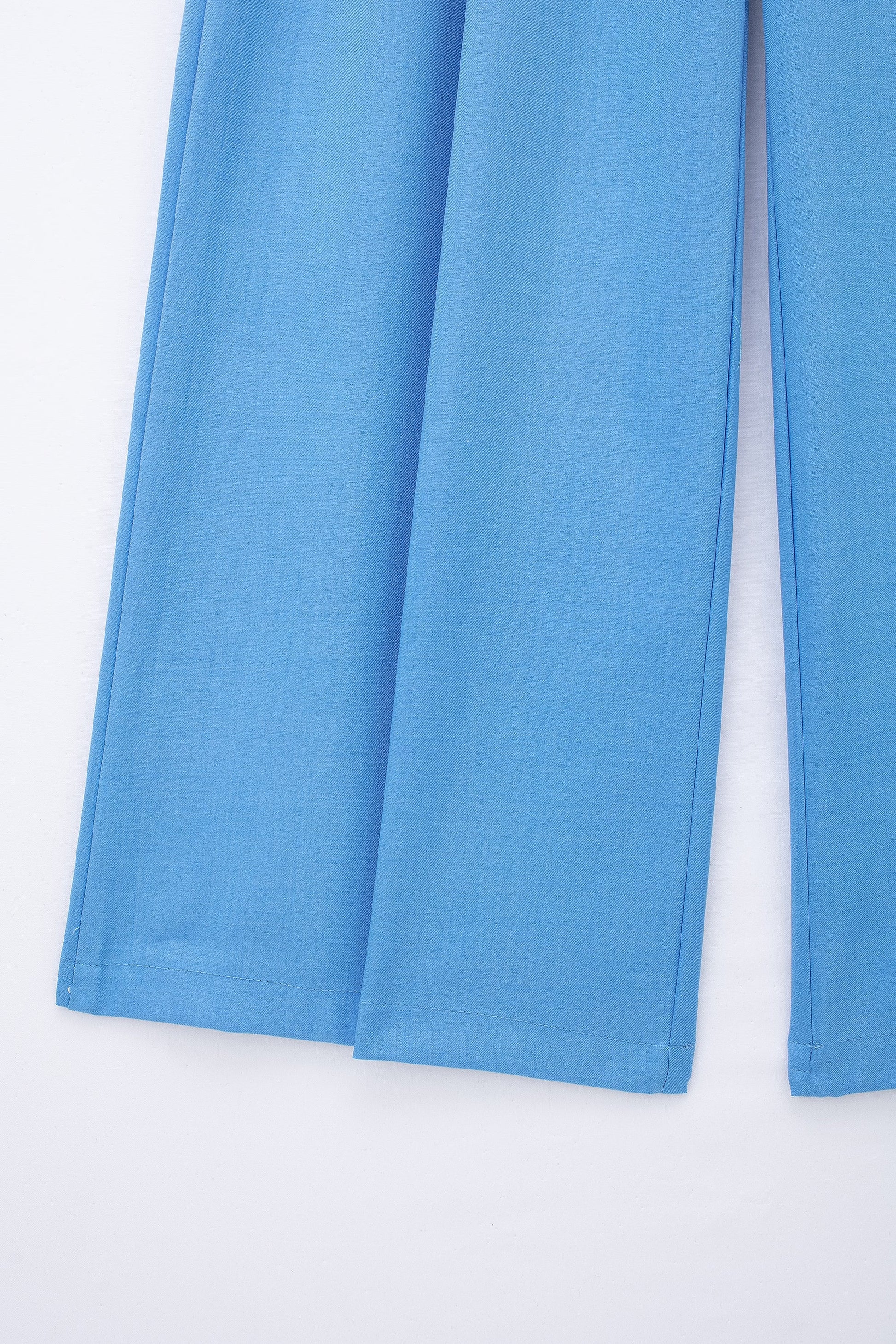 High Waist Chic Korean Wide Leg Draping Pleate Work Pant Spring Office