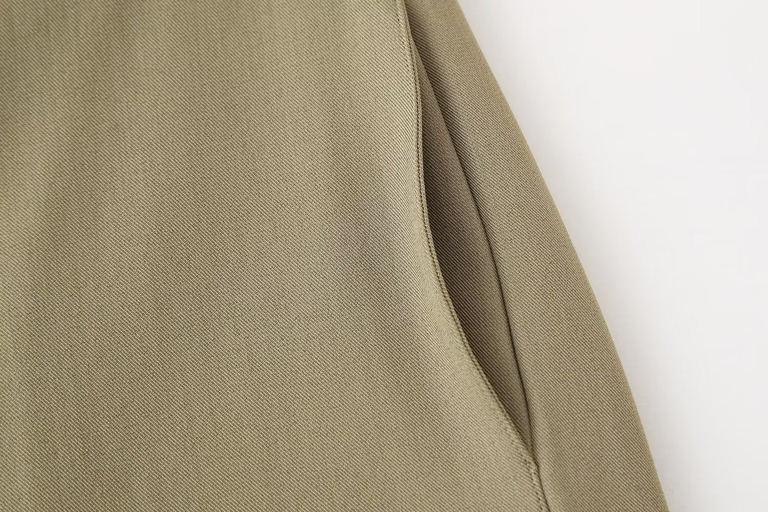 Summer Women Clothing Linen Blended Top Casual Trousers