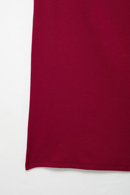 Spring Women Clothing midi Slim Fit Pleated Rib Sleeveless maxi Dress.