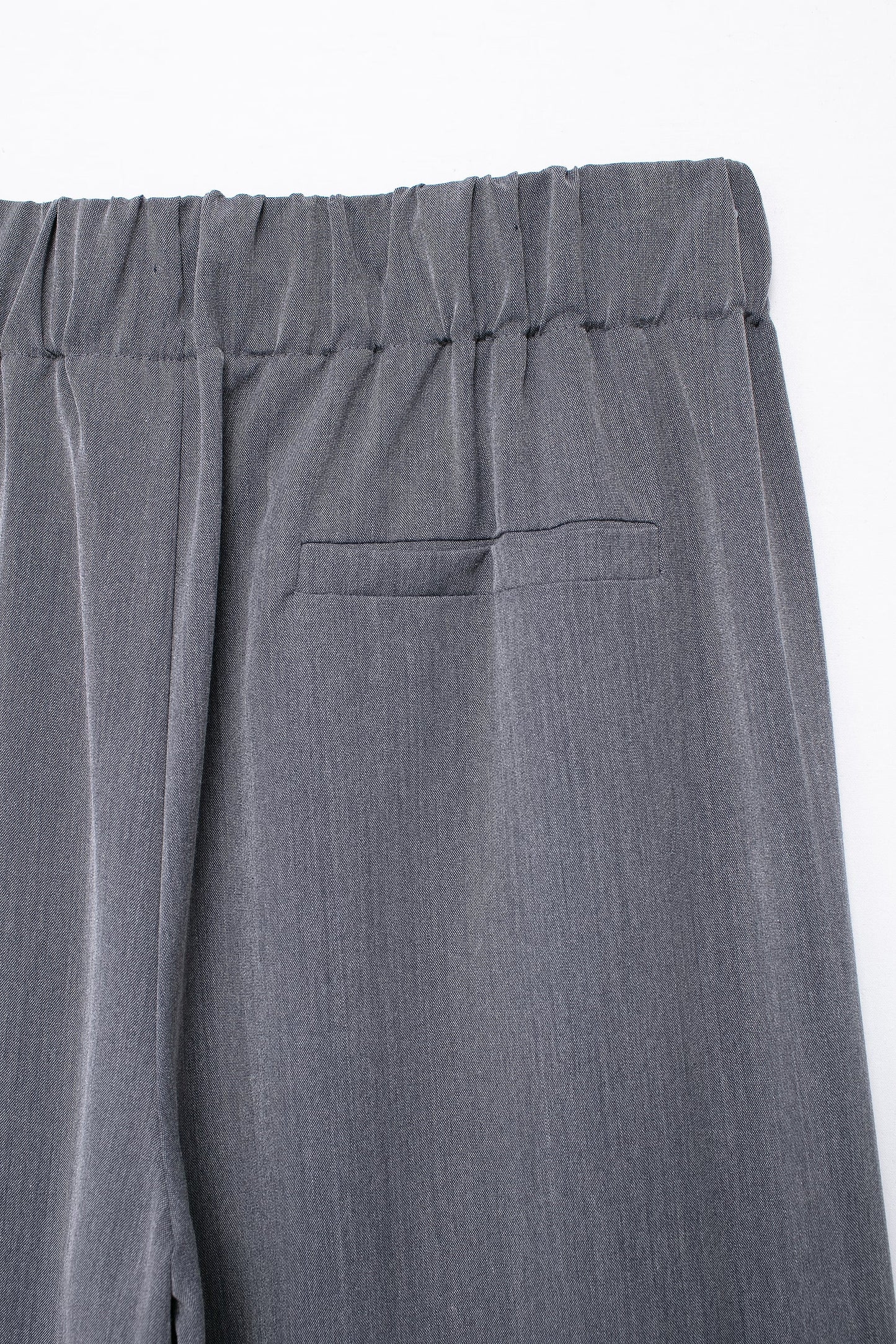 Women Clothing Summer All Match Stretch Waist Casual Wide Leg PantsMat