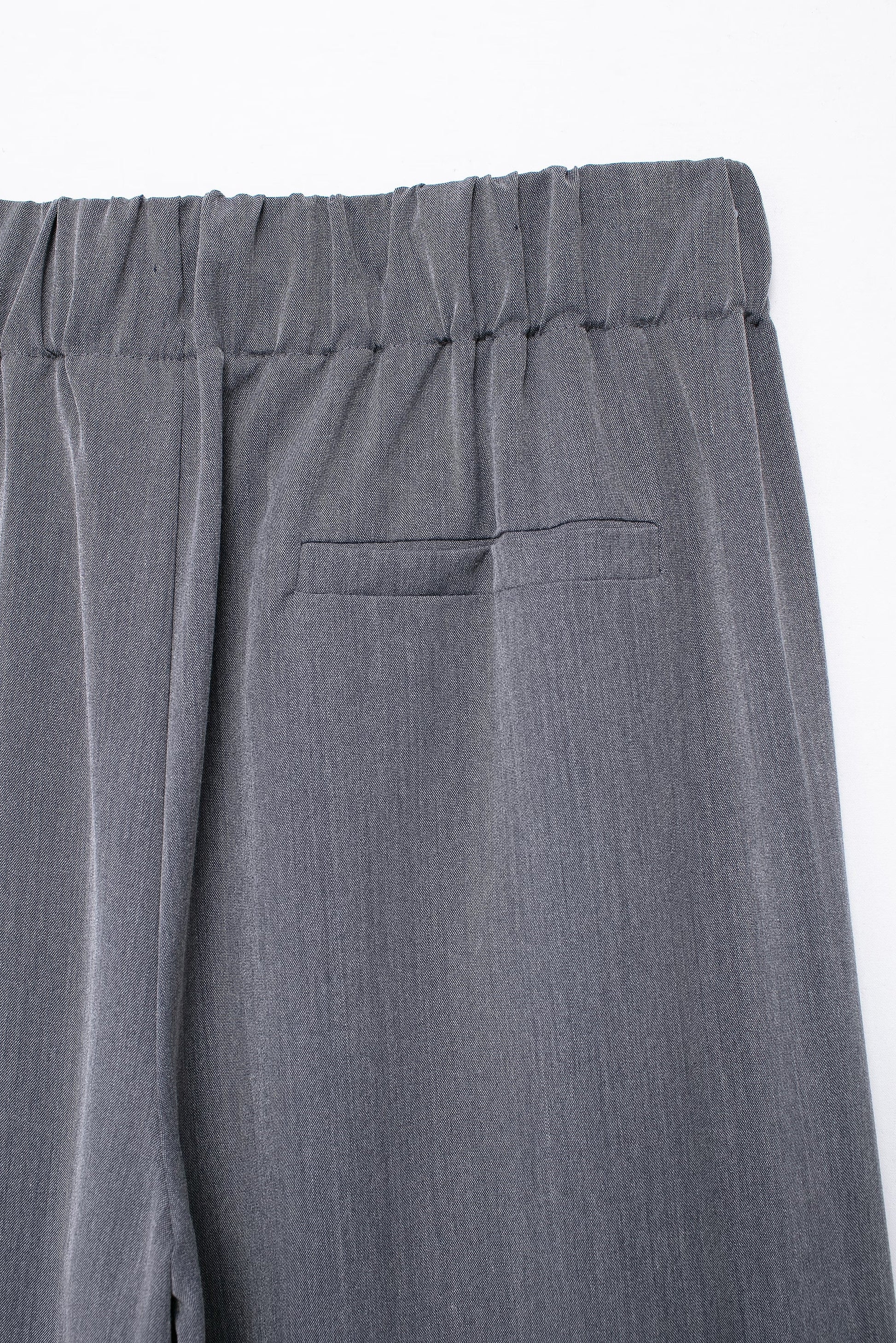 Women Clothing Summer All Match Stretch Waist Casual Wide Leg PantsMat