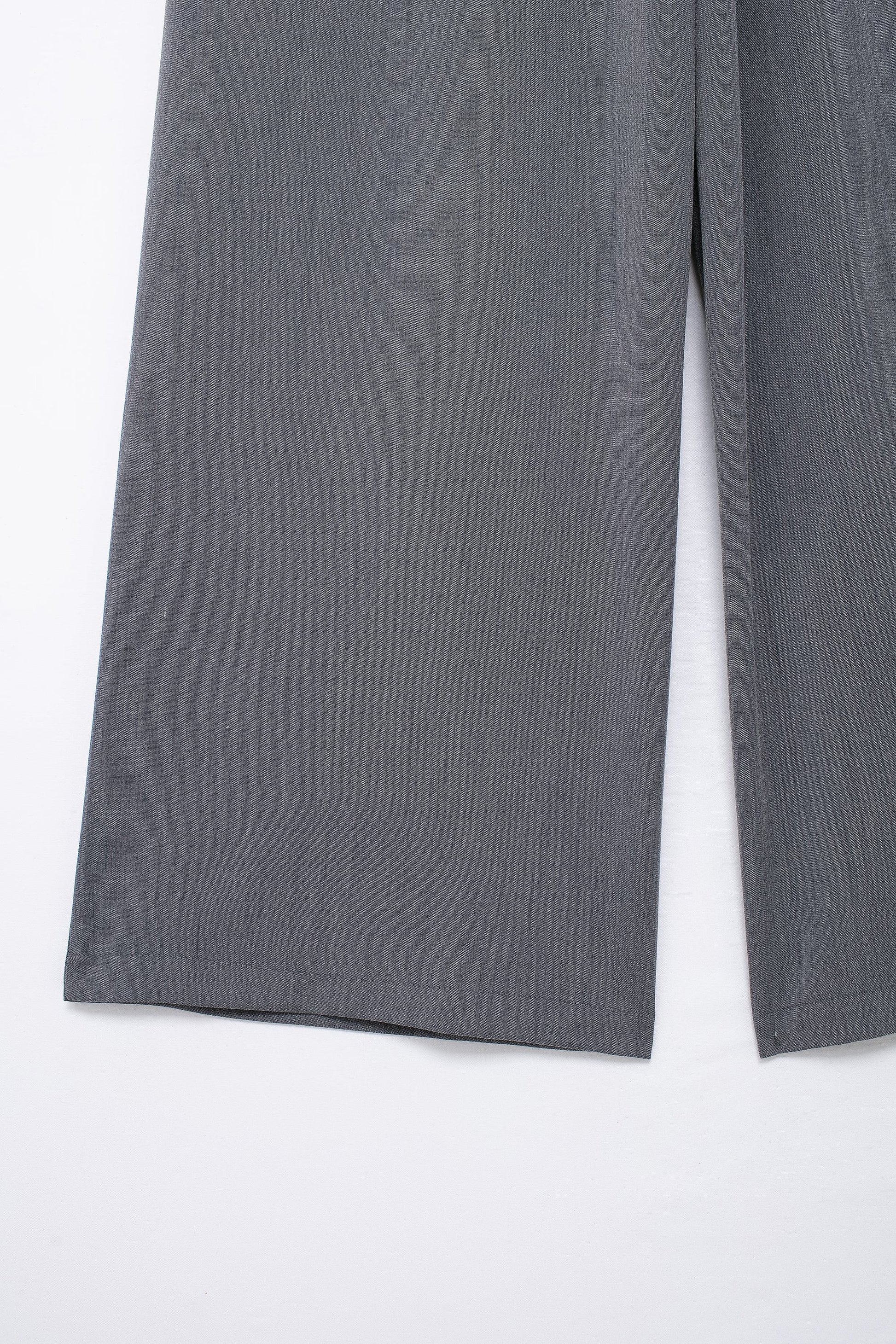 Women Clothing Summer All Match Stretch Waist Casual Wide Leg PantsMat