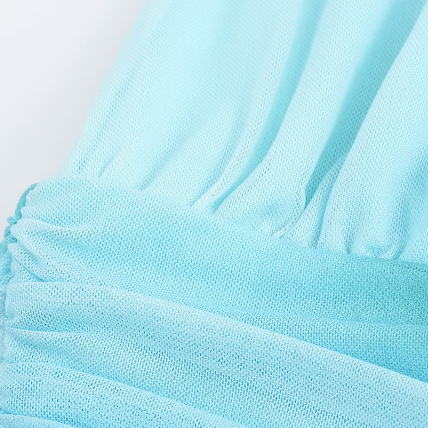 Women Summer Dress Pleated Hanging Collar Dress For Women