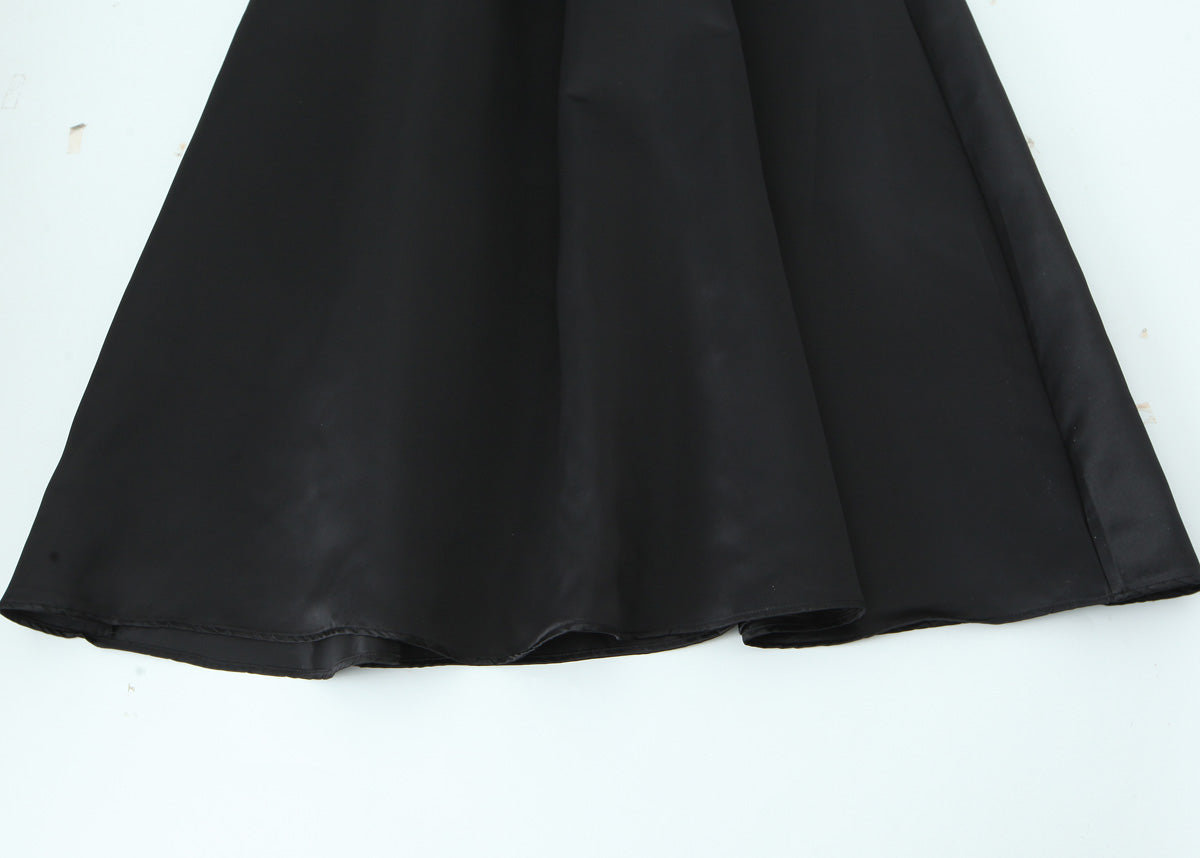 Maxi Dress Women Solid Color Frill Straped Slim Patchwork Casual Sling
