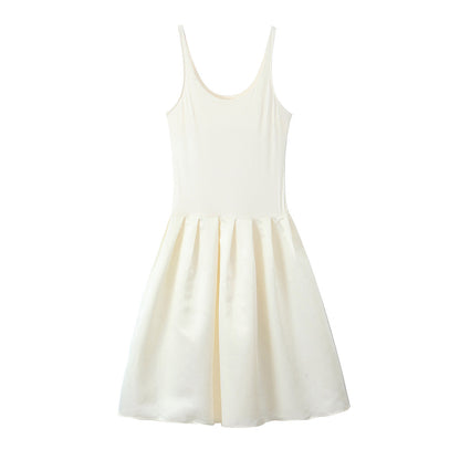 Women Clothing fashion Elegant sexy Solid Color Sling Dress maxi wear.