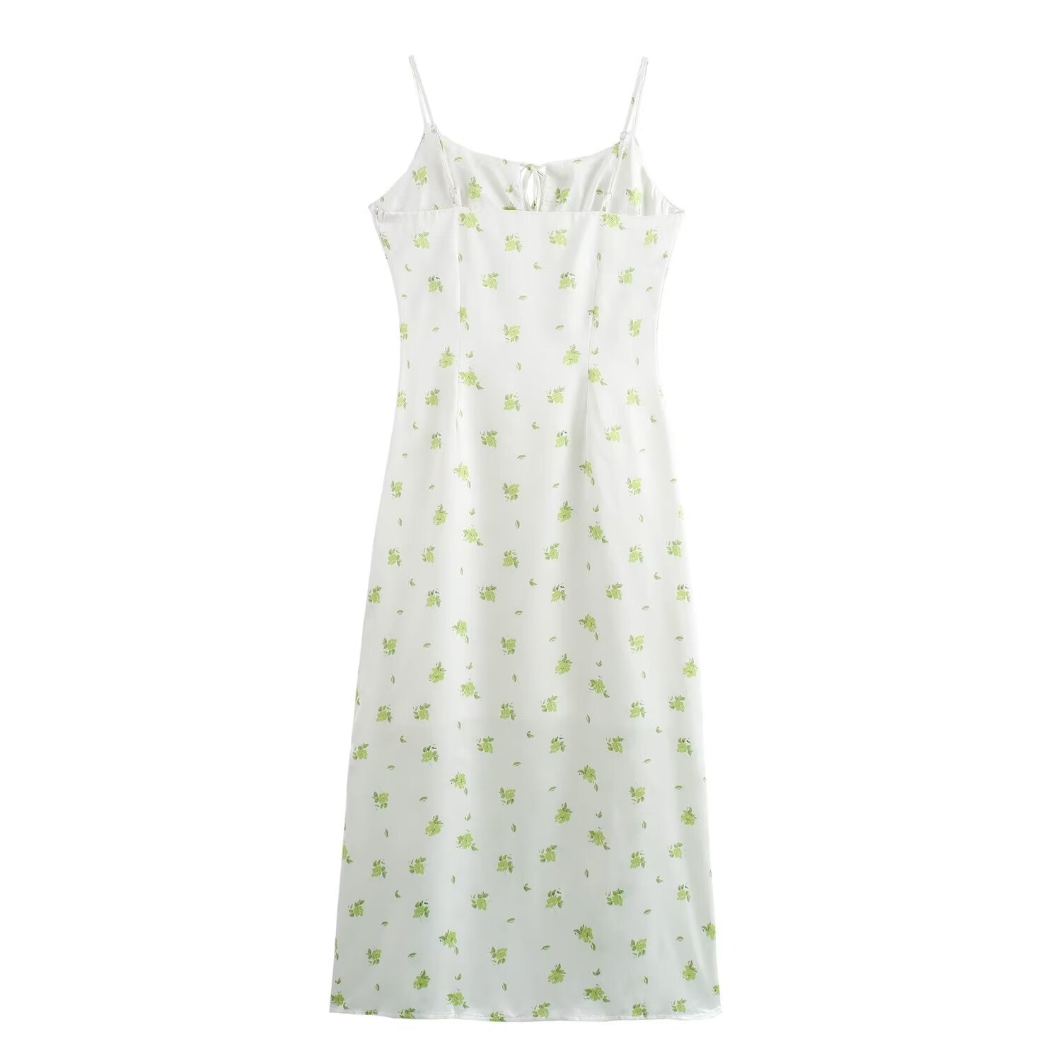 Summer Women Clothing Casual Simple Printing Slip fashion hem Dresses.