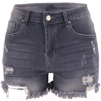 Denim Shorts New summer Ripped High Waist Women Denim Shorts