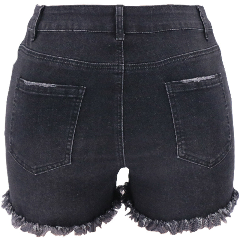 Denim Shorts New summer Ripped High Waist Women Denim Shorts