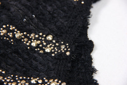 Rhinestone vest