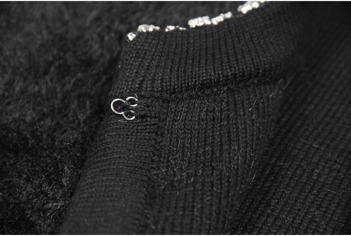 Long Sleeved Sweater Top Classic Haima Sweater Cardigan Coat Women