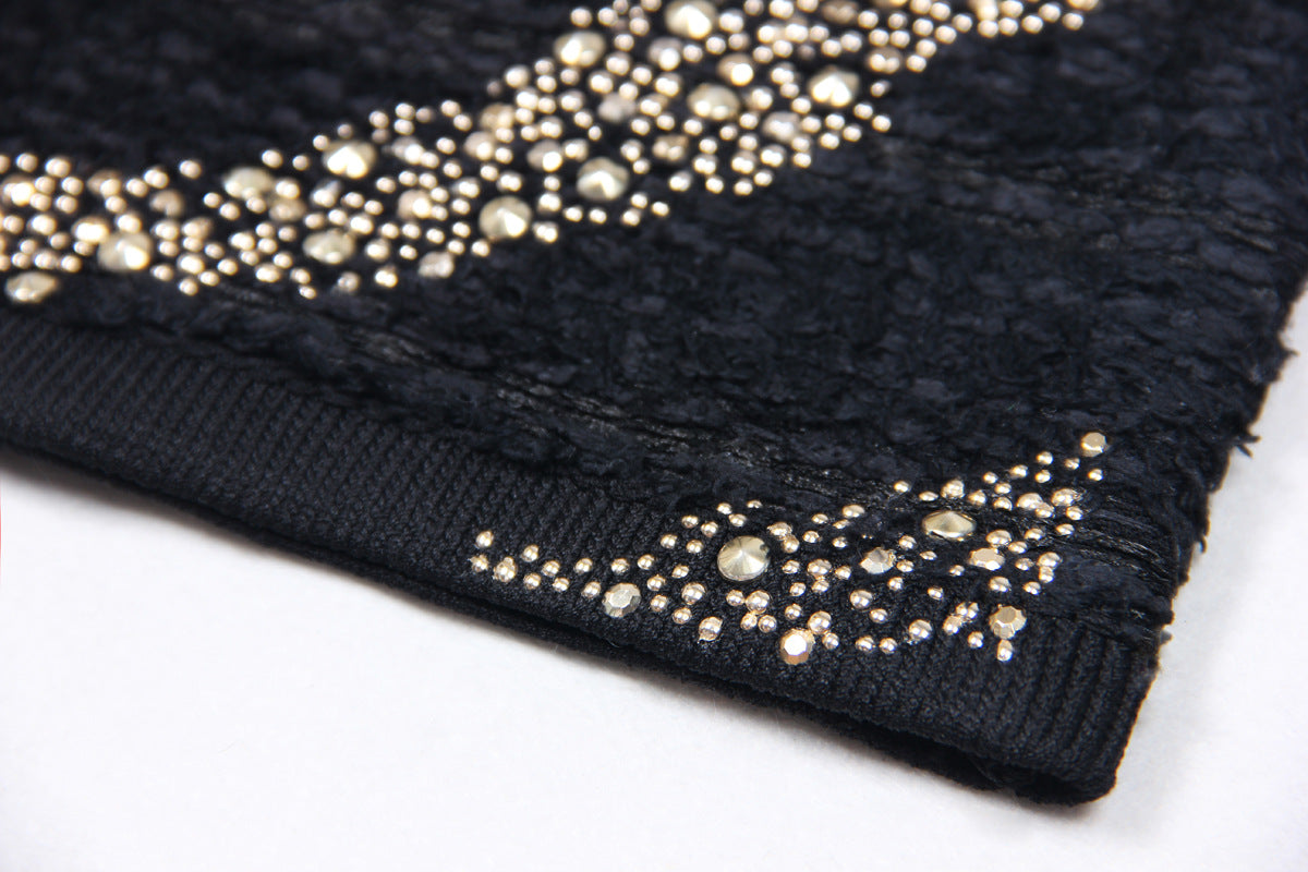 Rhinestone vest