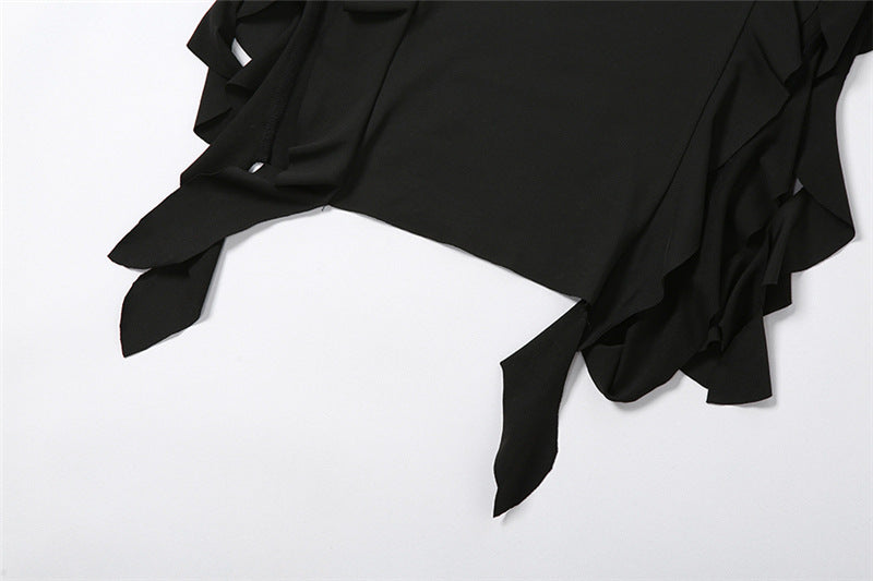 -Shoulder Tube Top Dress