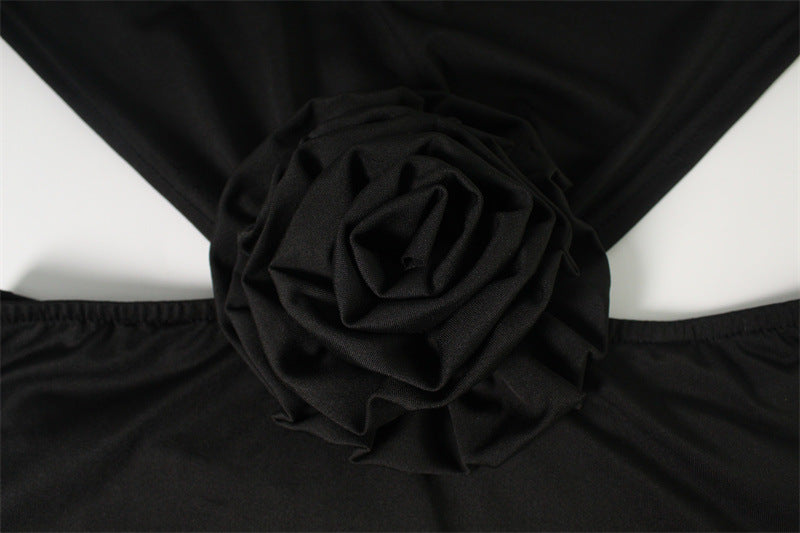  red carpet dress Sleeveless Cutout Backless Sexy Red Carpet Dress