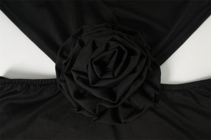  red carpet dress Sleeveless Cutout Backless Sexy Red Carpet Dress