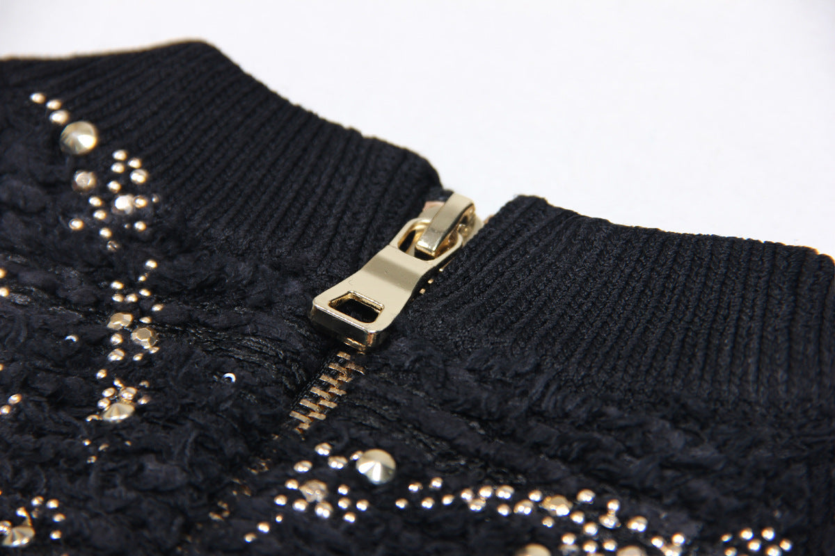 Rhinestone vest