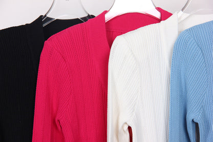 Spring Autumn Women Sweater Cardigan Classic High Quality Jacket Knitwear