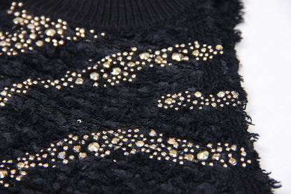 Rhinestone vest