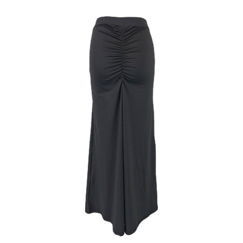 Pleated Skirt Summer Women Clothing Sexy Sheath Pleated Skirt