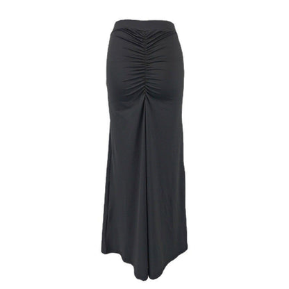 Pleated Skirt Summer Women Clothing Sexy Sheath Pleated Skirt