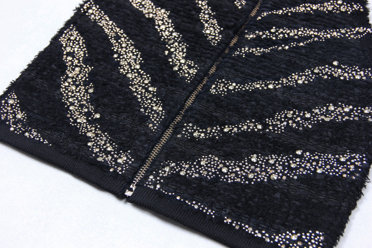 Rhinestone vest