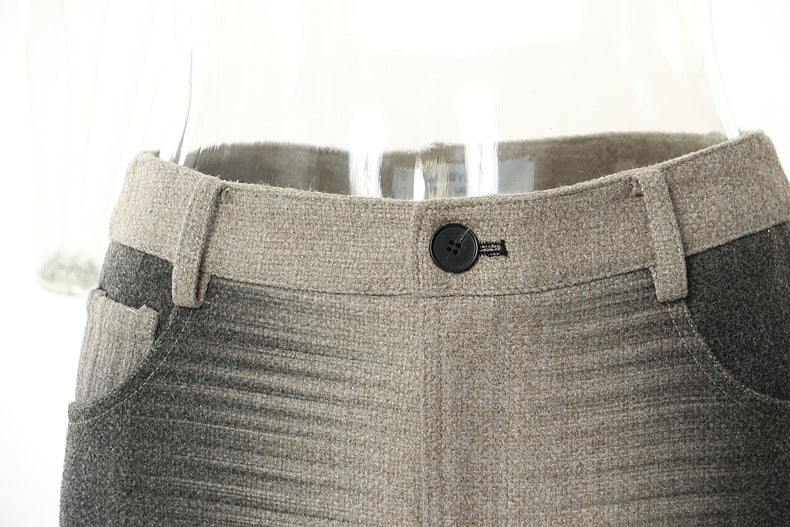 fishtail skirt Personalized Woolen Slim Fishtail Skirt For Women