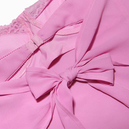 Gown for Women Sexy hem Irregular Asymmetric Small Sling Sexy Set lace