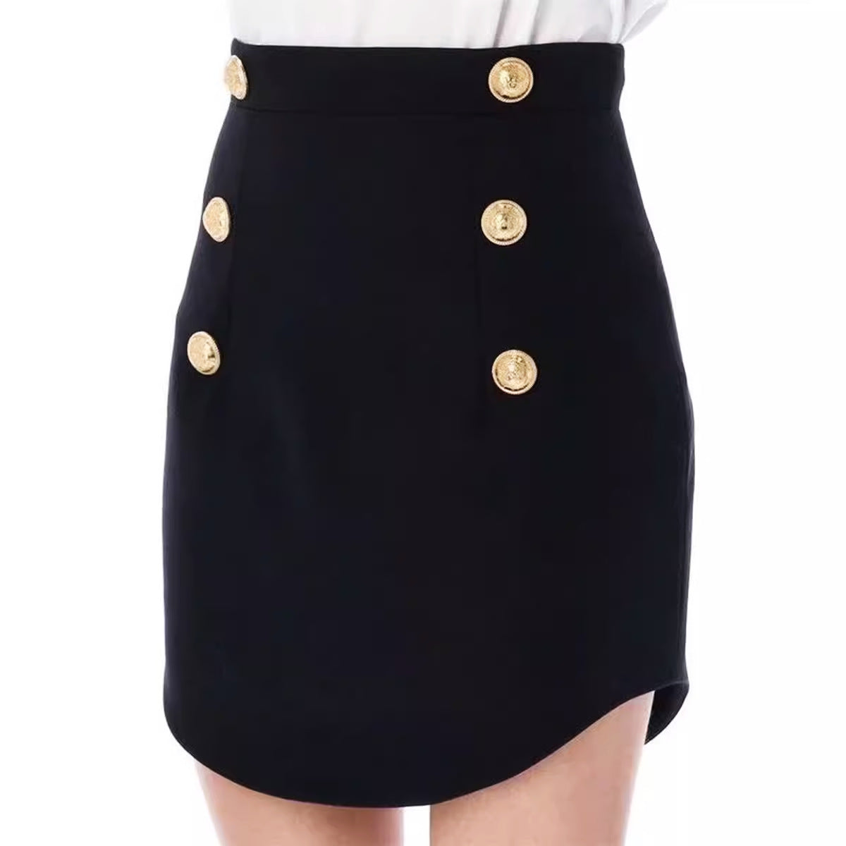 Goods Summer Solid Color Slim Fit Sheath Simple