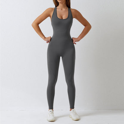 Yoga Jumpsuit Women High Elastic One Piece Aerial beauty Yoga Clothes 