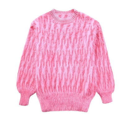 Sweaters Autumn Winter Thickened Texture Fried Streets Jacquard Korean