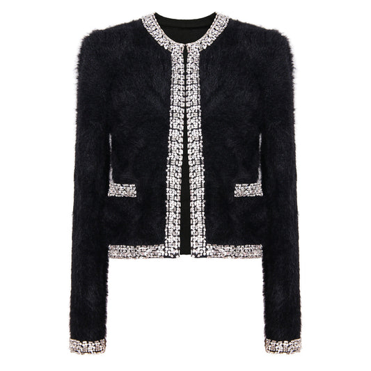 Long Sleeved Sweater Top Classic Haima Sweater Cardigan Coat Women