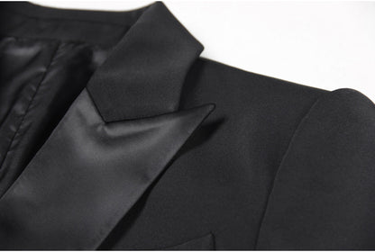 Autumn Winter High Bow Belt Long Sleeve Slim Office Women Business Dress